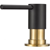 Дозатор для моющего средства Milacio MCU.934.BGD (черный/золото)