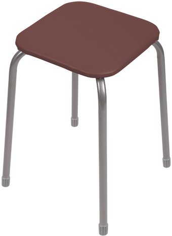 Табурет Nika Эконом 3 ТЭ3/К (коричневый)