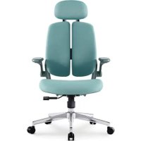 Офисное кресло SitUp Kwin Green Chrome (ткань Green/Green)
