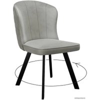 Стул DikLine 219 поворотный (B22 серый/ножки черные)