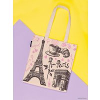 Сумка шоппер JoyArty Кофе в Париже bsh_11328