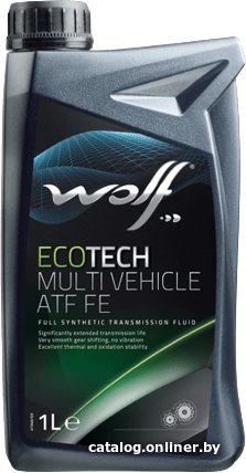 Трансмиссионное масло Wolf EcoTech Multi Vehicle ATF FE 1л