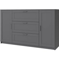 Тумба Anrex Skagen 2D3S (графит)