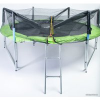 Батут Skyjump Pro 312 см - 10ft (с внешней сеткой и лестницей)