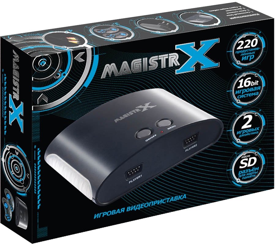 

Игровая приставка Magistr X (220 игр)