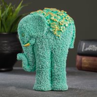 Статуэтка Хорошие сувениры Слон из цветов 7148925