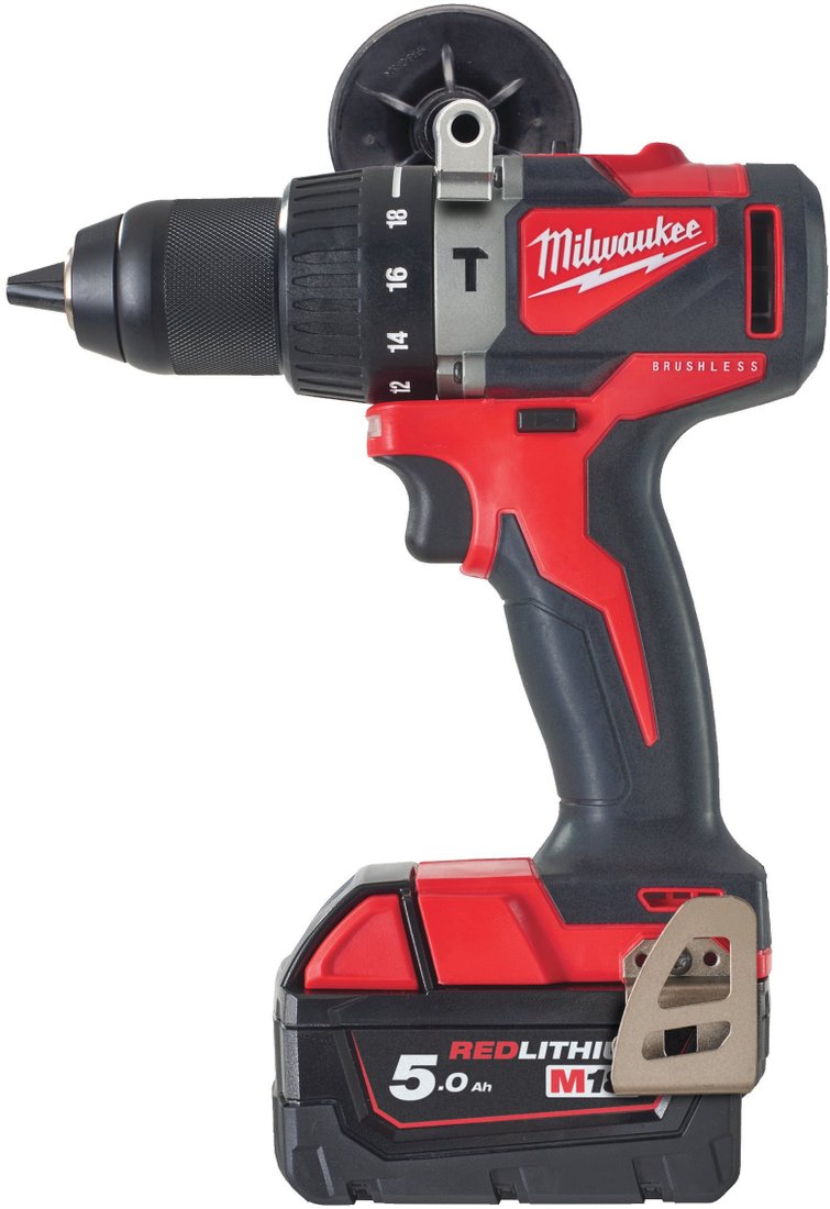 

Ударная дрель-шуруповерт Milwaukee M18 BLPD2-502X 4933464517 (с 2-мя АКБ 5 Ач, кейс)