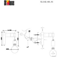 Бра Evoluce SL1142.401.01