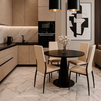 Стул AksHome Denver (бежевый TP12/черный)