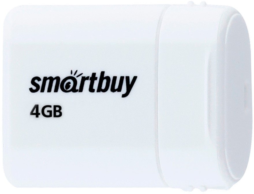 USB Flash SmartBuy Lara 4GB (белый)