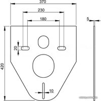 Звукоизоляционная панель OLI 620071
