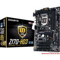 Материнская плата Gigabyte GA-Z170-HD3 (rev. 1.0)