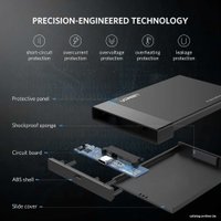 Бокс для накопителей 2.5" Ugreen US221 50743