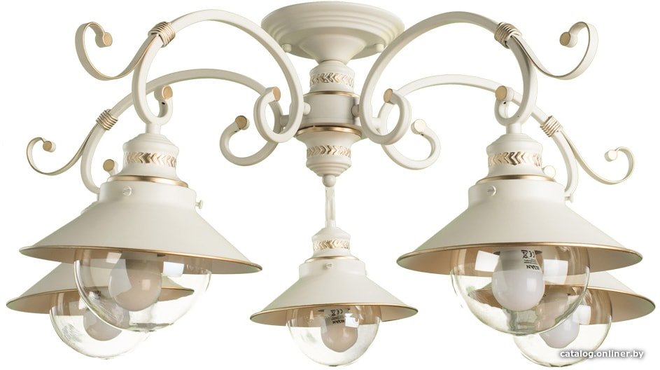 Люстра средней высоты Arte Lamp Grazioso A4577PL-5WG