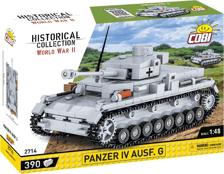 

Конструктор Cobi World War II 2714 Panzer IV Ausf.G