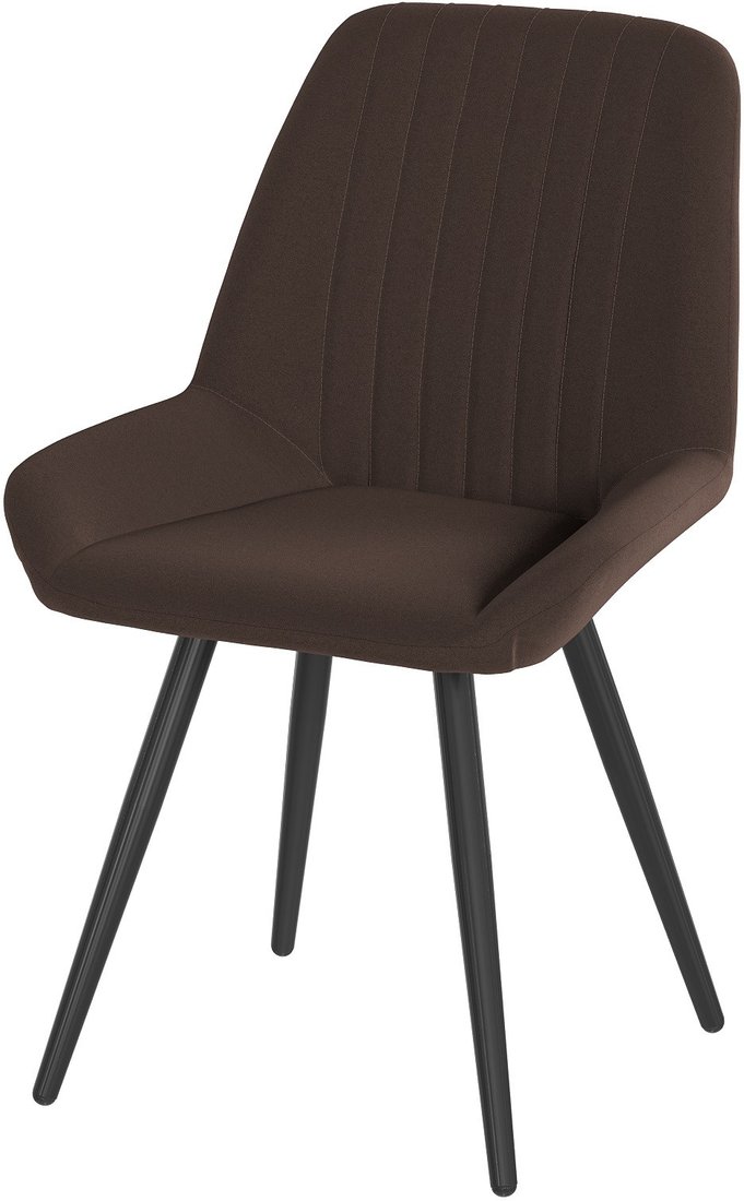 

Стул MK Status Омега 540x865x560 (велюр какао/конус черный)