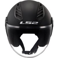 Мотошлем LS2 OF616 Airflow 2 Solid (XS, черный матовый)