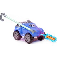 Игрушка-каталка Полесье Боби с ручкой 75014 (синий)