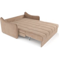 Диван Мебель-АРС Давос ППУ 180x200 см M2-111-10 (бежевый Luna 061)