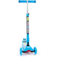 Двухколесный детский самокат Полесье Со складной ручкой 0072C-V1(Г) (голубой)
