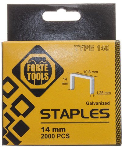 

Скобы Forte Tools 140/14мм 1014HD (2000 шт)