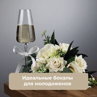 Набор бокалов для шампанского Makkua Crystal Elegance Сhampagne MС270