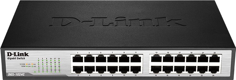 

Неуправляемый коммутатор D-Link DGS-1024C/A1A