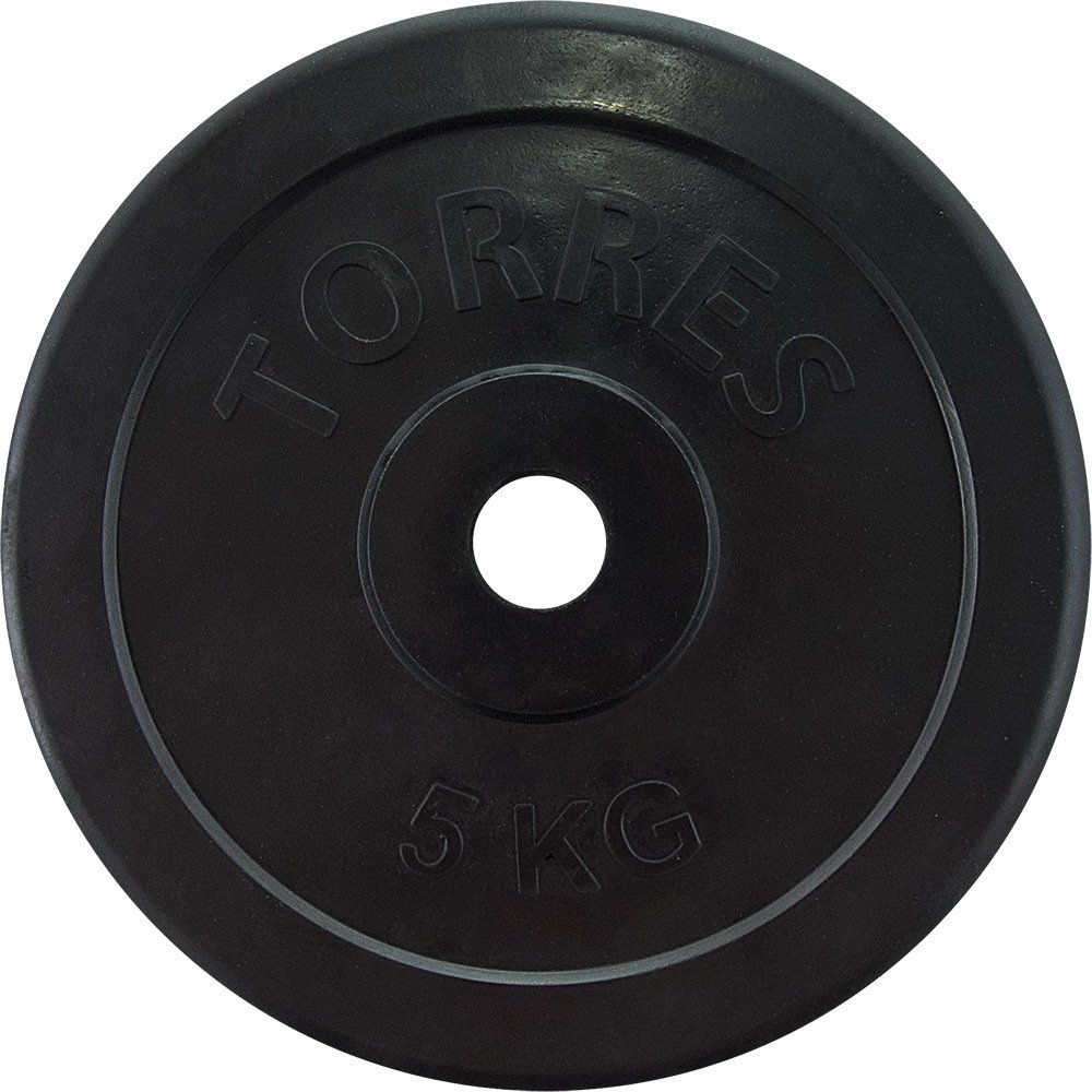 Диск Torres PL50705 25 мм 5 кг (черный)