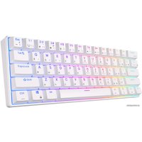 Клавиатура Royal Kludge RK61 RGB (белый, RK Red)