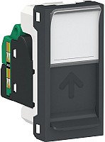 Розетка компьютерная Schneider Electric Unica NU341054
