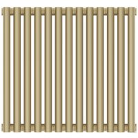 Стальной трубчатый радиатор Сунержа Эстет-11 500х585 13 секций (матовая шампань)