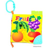 Развивающая игрушка Lorelli Книга с животными 10191310001 (желтый)