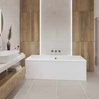 Ванна Lauter Oasis 190х90 21203090 (с ножками и лицевым черным экраном)