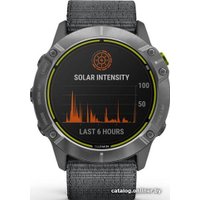Умные часы Garmin Enduro (серая сталь/серый ремешок UltraFit)