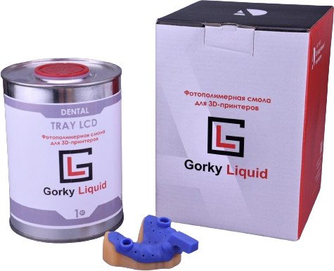 

Фотополимер Gorky Liquid Dental Tray LCD/DLP 1 кг