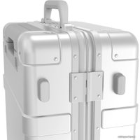 Чемодан-спиннер Ninetygo Metal Luggage 20" (cеребряный)