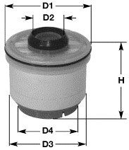 

Топливный фильтр Clean filters MG3608