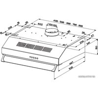 Кухонная вытяжка Faber 741 PB W A50