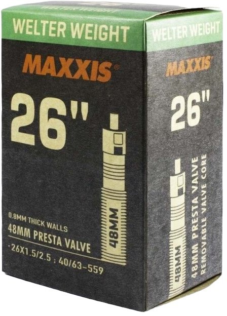 

Велокамера Maxxis Welter Weight 26x1.5/2.5 EIB00137000