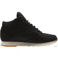 Кроссовки Reebok Classic Leather Mid GTX-THIN (черный)