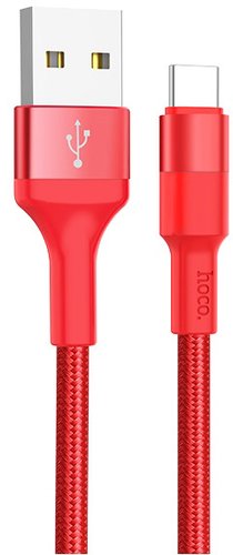 Hoco X26 USB Type-A - USB Type-C (1 м, красный)