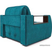 Кресло-кровать Мебель-АРС Барон №3 (бархат, сине-зеленый Star Velvet 43 Black Green)