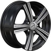 Литые диски X'trike X-112 16x6.5" 5x108мм DIA 67.1мм ET 38мм BK/FP