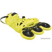 Роликовые коньки Powerslide Imperial Megacruiser 125 908086 (р. 39, желтый)