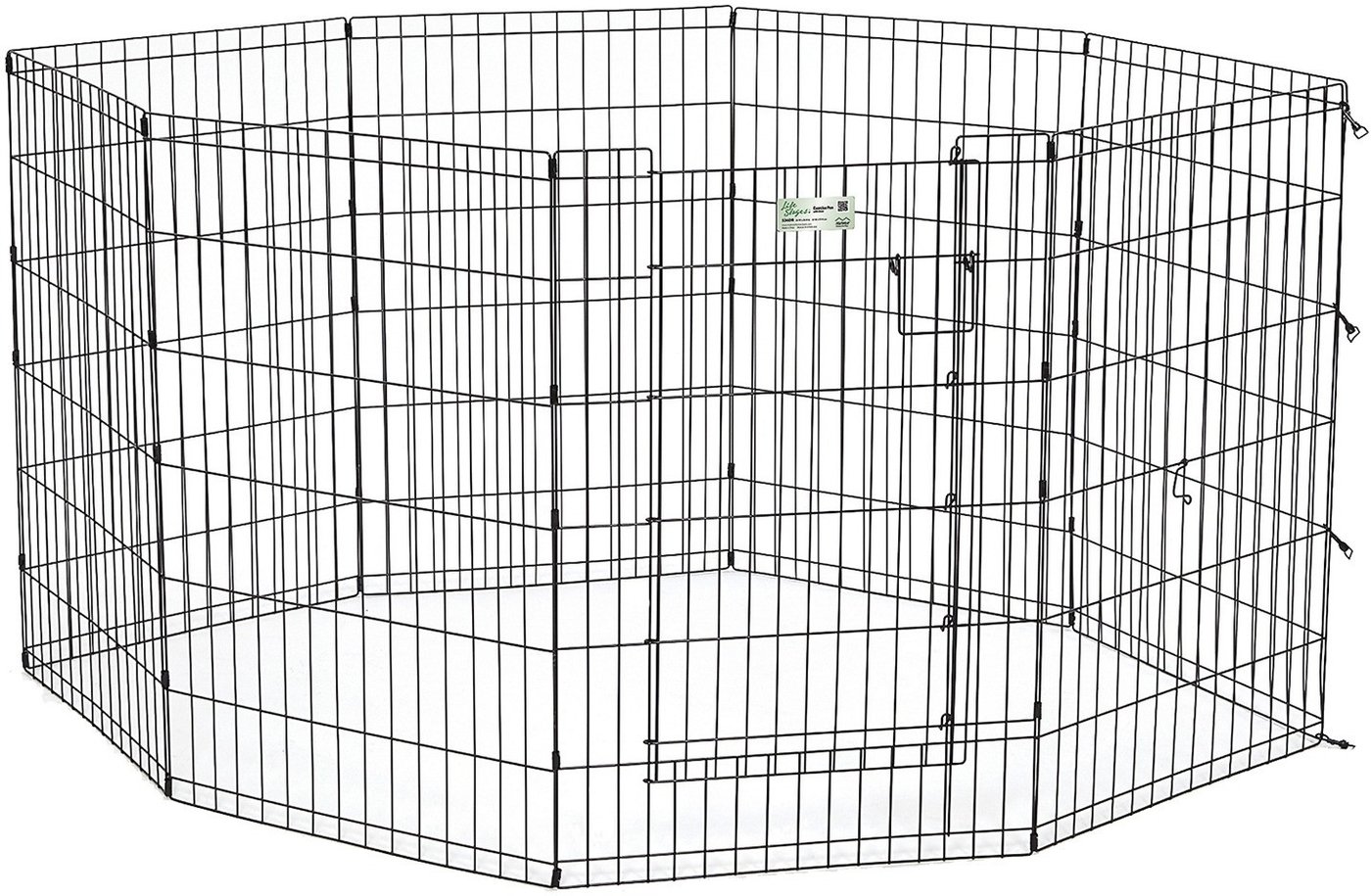 Манеж Midwest Life Stages для собак с дверью-MAXLock 536DR (61x91см, черный)