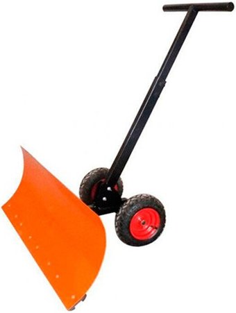 Движок для снега (скрепер) Электромаш Лопата металлическая на колесах