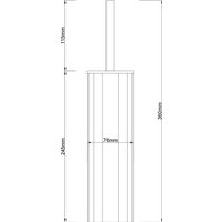 Ершик для унитаза Lauter 21SH51A28