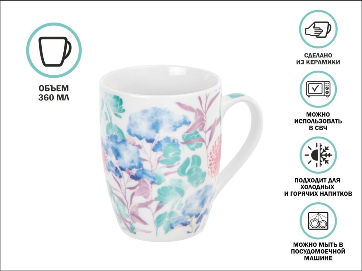 

Кружка Perfecto Linea Flora-2 30-063632