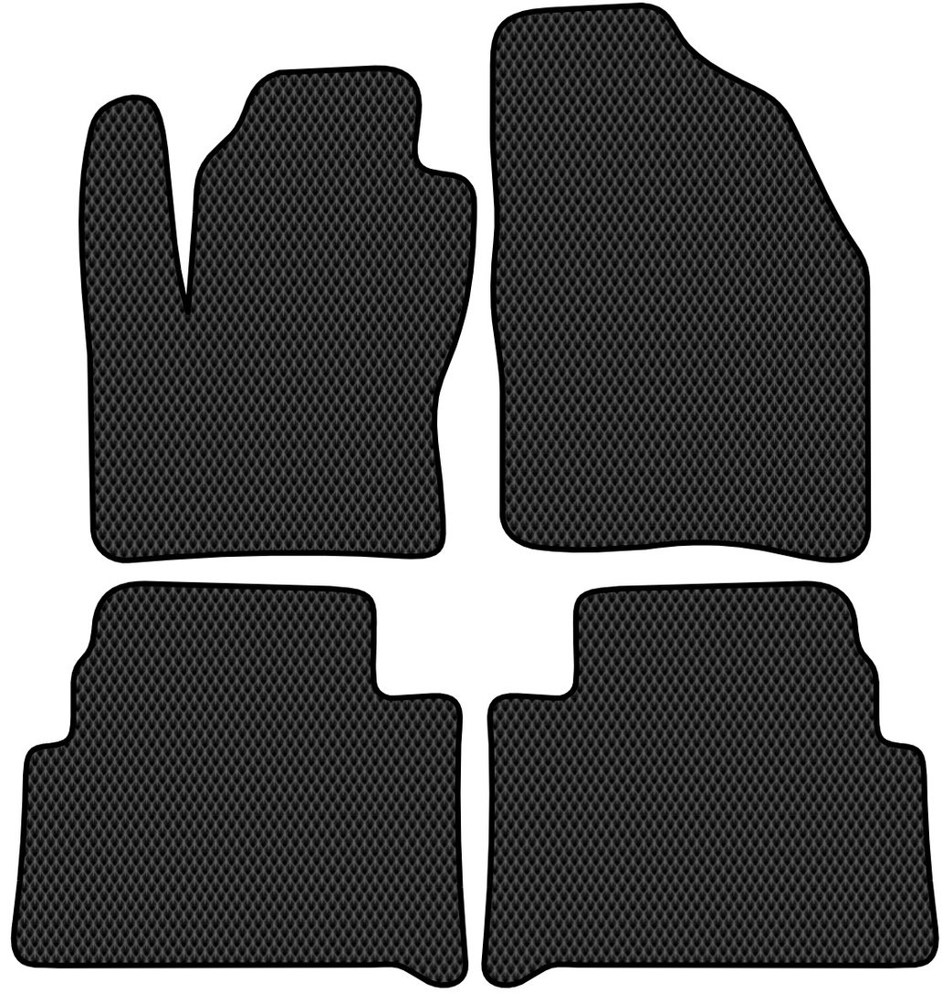 

Комплект ковриков для авто Alicosta Ford Kuga I (suv / CBV) 2008 - 2013 (черный, ромб)