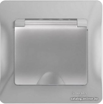 Розетка Schneider Electric Glossa GSL000346 (алюминий)
